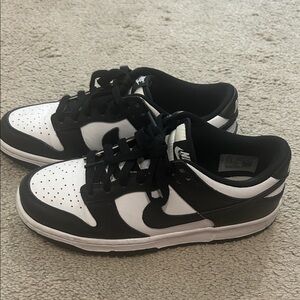 Nike Dual-Tone Black and White Sneakers